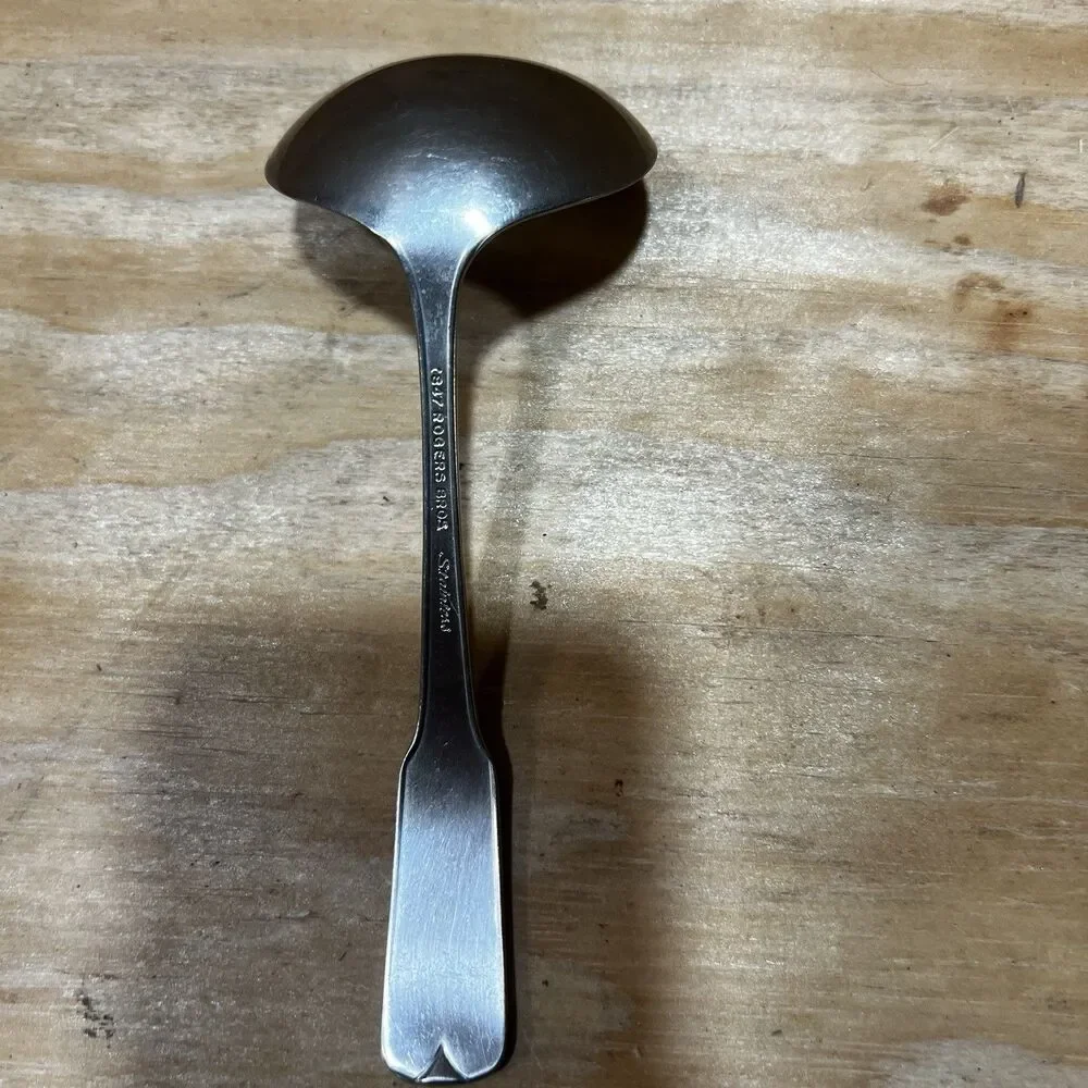 Vintage 1847 Rogers Bros Stainless Gravy Ladle 6